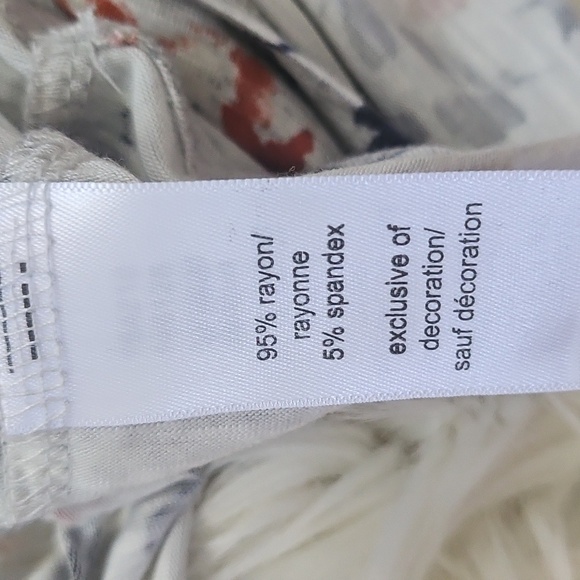 Maurices Floral Lace Trim Women's Tank Top NWT - Picture 13 of 14